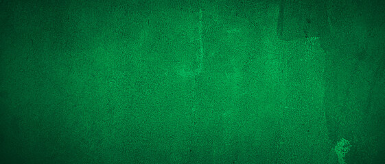 Texture grungy green cement concrete wall abstract background