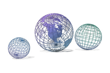 メッシュ地球-2-America-N