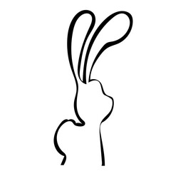 Obraz premium Osterhase
