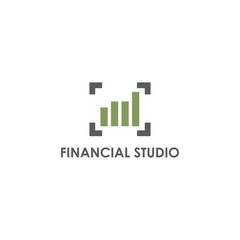 Financial Studio logo smbols modren
