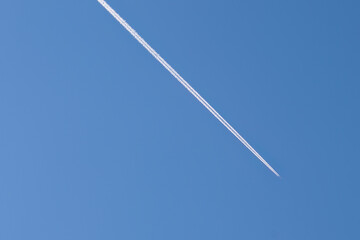 plane in the sky