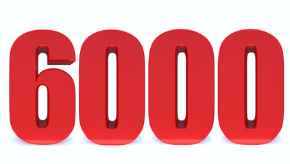 6000 number