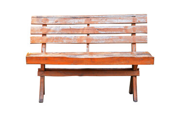 Old wooden bench