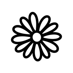 Flower line icon.