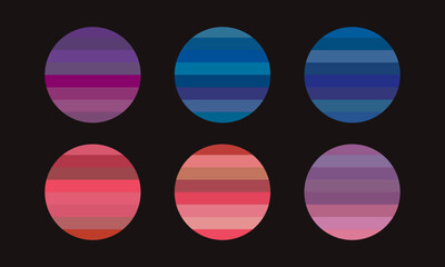 vintage retro sunset