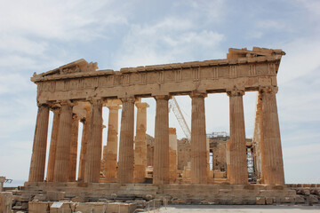 Obraz premium Parthenon temple, Acropolis in Athens, Greece