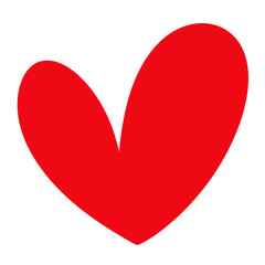 Red heart icon.