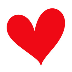 Red heart icon.