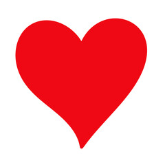Red heart icon.