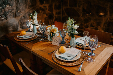 beautiful country wedding decor