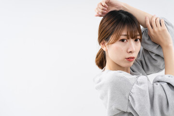 Fototapeta premium 落ち着いた雰囲気の女性