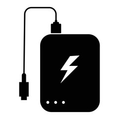 Obraz premium powerbank icon vector