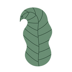 Leaf element icon.