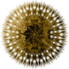 Abstract transparent golden burst texture design element.