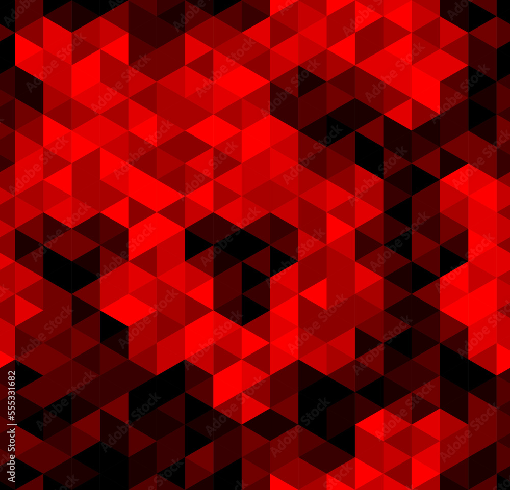 Canvas Prints vector trendy low poly seamless pattern. camouflage polygonal background