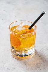 tasty cocktail on the table