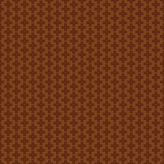 Brown plus icon seamless pattern, icon pattern, brown background