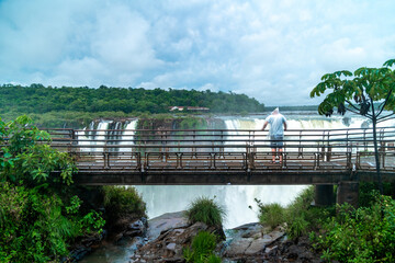 Iguazu Falls in South America