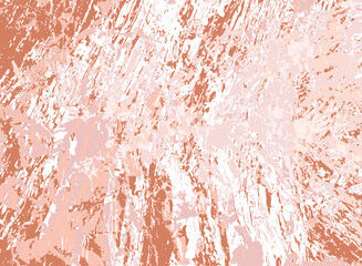 Grunge old paint vector background design. Hand painting imitation.