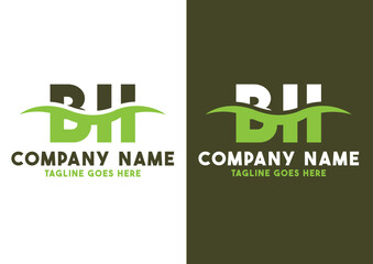 Letter BII logo design vector template, BII logo - obrazy, fototapety, plakaty