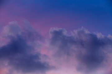 Sunset Cloudscape Background Natural Pattern