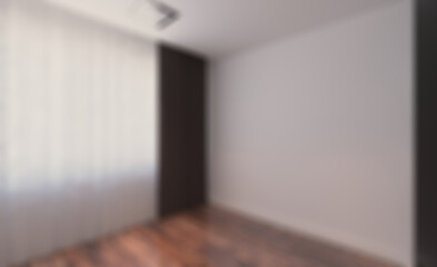 Modern office building interior. 3D rendering.. Abstract blur phototography.