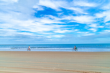 Casino beach, world's longest sea sandy beach