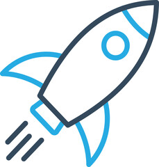 Startup Rocket Vector Icon
