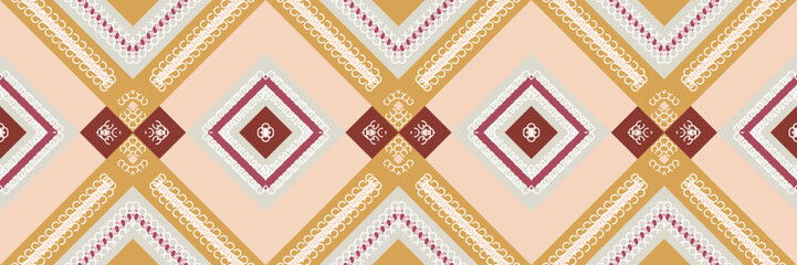 Ethnic pattern of the Philippines. traditional patterned Native American art It is a pattern created by combining geometric shapes. Design for print. Using in the fashion industry.