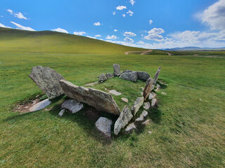 Ancient burial
