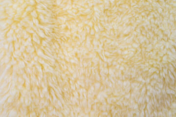 White wool with white top texture background