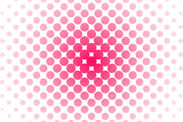 シンプルなドット柄の背景イラスト