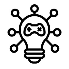 Idea Icon Line Style