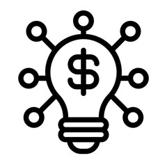 Idea Icon Line Style