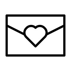 Mail Icon Line Style