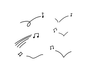 弾む音符　楽しい音楽