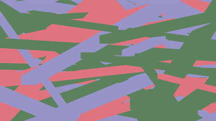Chaotic directions lines, retro backround