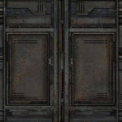 Base Wall Science Fiction