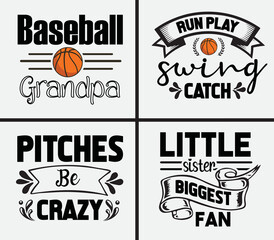 Baseball svg t shirt design