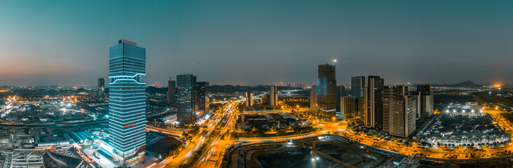 Fototapeta na wymiar guangzhou city