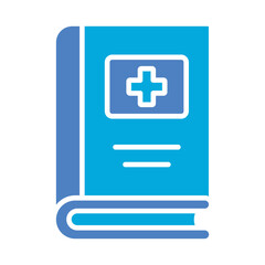 Obraz premium Medical Book Icon