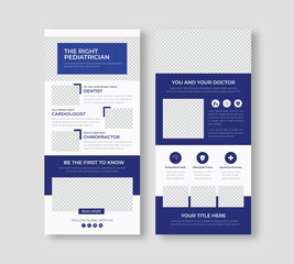 Medical Service Email Marketing Template, Email Promotion Newsletter 