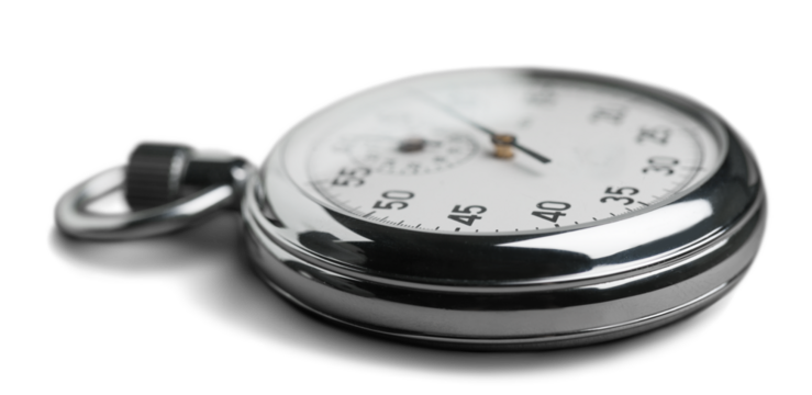 Vintage old silver golden pocket watch