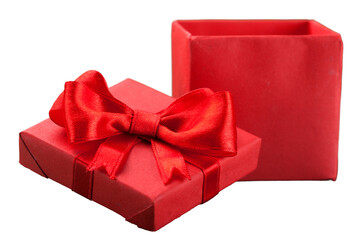 Open gift box. Celebration Christmas concept