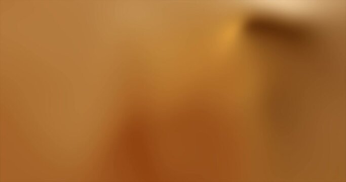 abstract background animation of smooth fluid waves golden brown gradation