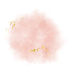 Splotch, pink watercolor background for your design, watercolor background concept
