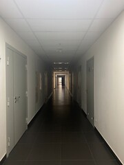 corridor in the office