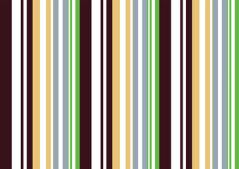 Striped vector Seamless pattern, striped fabric prints Vertical stripes of plain coloured satin alternate with contrasting narrow embroidered bands in the manner of the costume of a bayadère