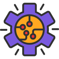 Obraz premium Automated Icon