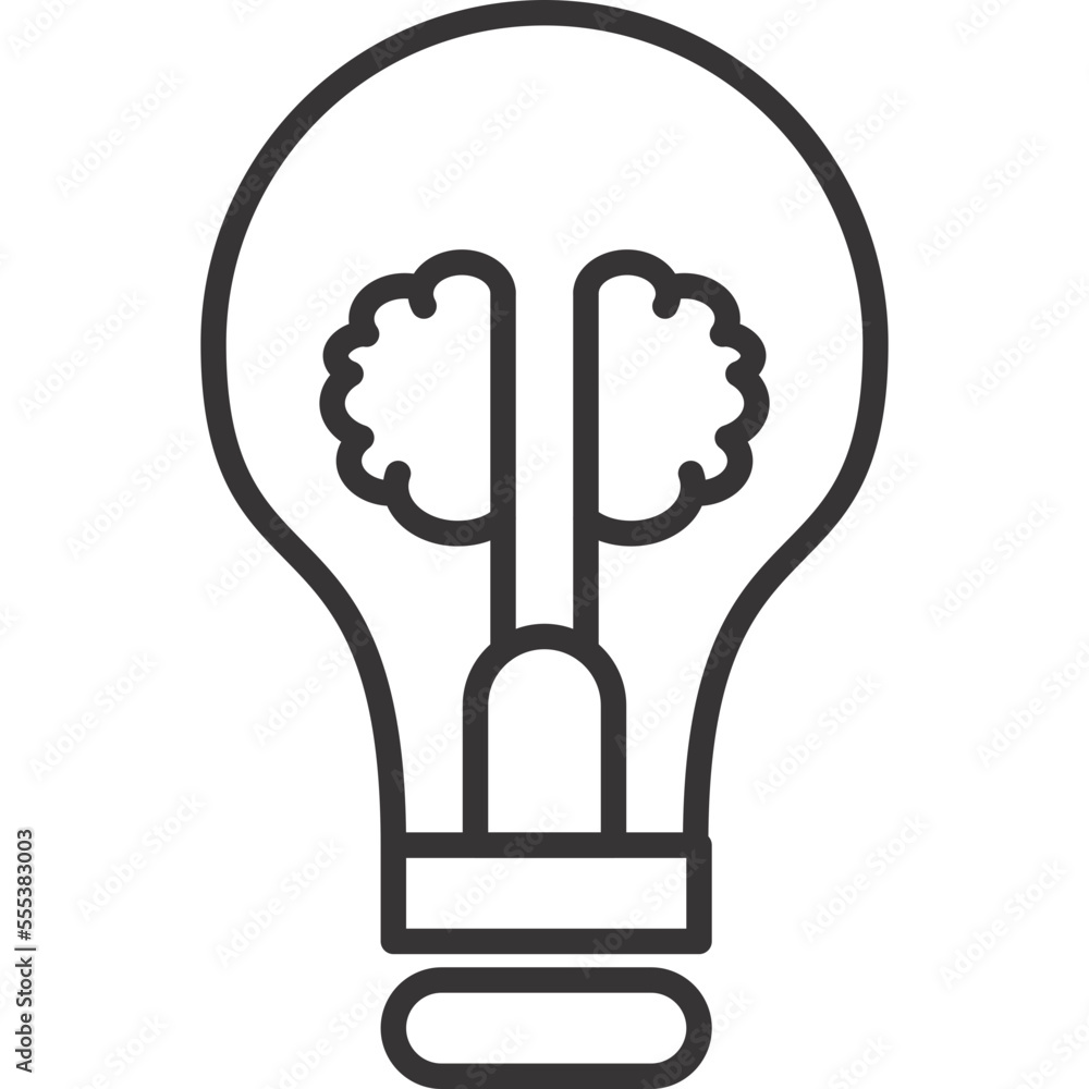 Poster creative idea icon